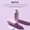 HAIR BURST Wavy & Curly Hair Shampoo and Conditioner Set  Sulfate, SLS, Paraben Free, CGM Approved - Nourishing Amino Acids, Almond Extract & Cherry Oil - Curl Enhancing, Frizz Control & Moisturising