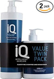 IQ Intelligent Haircare Clarifying Twin 1000 ml each Blue