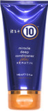 It's a 10 Haircare - Miracle Deep Conditioner Plus Keratin Hair Mask, Smoothing and Moisturising for Dry, Damaged Hair, Colour Safe, Natural Ingredients, 148ml
