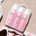 LAIKOU Sakura Spa Gift Set, Bath & Hair Care Travel Kit, Shampoo, Conditioner & Body Wash, Hydrating, Nourishing & Gentle for All Skin & Hair Types, Christmas Birthday Gifts for Women Teenage Girl LAIKOU Sakura Spa Gift Set, Bath & Hair Care Travel Kit, Shampoo, Conditioner & Body Wash, Hydrating, Nourishing & Gentle for All Skin & Hair Types, Christmas Birthday Gifts for Women Teenage Girl