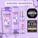 L'Oreal Paris Elvive Hydra Hyaluronic Shampoo, Conditioner and Serum Set with Hyaluronic Acid, Hair Care Treatment with Anti Frizz Spray for Dry Hair, Shampoo 500ml, Conditioner 400ml, Serum 150ml