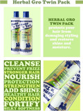 Mane 'n Tail Herbal Gro Shampoo and Conditioner Twin Pack, Nourishes and Strengthens, Olive Oil and Keratin, 355 ml (Pack of 1)