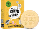 Marcel's Green Soap Hair Conditioner Bar Argan & Oudh - Eco-Friendly, Zero Plastic Packaging - Free from Palm Oil, Suitable for Vegans, Compact and Long-Lasting, 60 grams (Pack of 2)