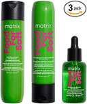Matrix Food For Soft Hydrating Shampoo and Detangling Conditioner With Avocado Oil and Hyaluronic Acid for Dry Hair 300ml, Hair Oil 50ml Pack