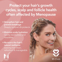 M-Club Menopause Shampoo & Conditioner Duo Pack - For Women Strengthens & Hydrates Menopause Hair  Made From Upcycled Coffee Oil Shampoo Conditioner for Menopausal Hair - Vegan Eco Formula  2x 250ml