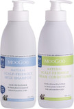 MooGoo Natural Milk Shampoo & Cream Conditioner Pack - For Itchy, Dry, Eczema, Psoriasis & Dandruff Prone Scalps  SLS, Silicone, Sulfate & Paraben Free - Natural & Gentle Formula  2x 500ml