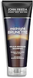Brilliant Brunette Midnight Brunette Colour Deepening Shampoo by John Frieda 250ml and Midnight Brunette by John Frieda Colour Deepening Conditioner for Creating Deeper, Richer Tones in Brunette Hair