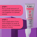 Noughty 97% Natural, Pumped Up Volumising Conditioner, 97% Natural Sulphate Free Vegan Haircare, for Fine or Limp Hair, with Red Grape and Vitamin B5 250ml