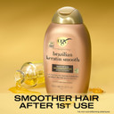 OGX Brazilian Keratin Smooth Conditioner for Dry Hair, 385ml