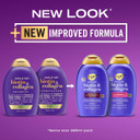 OGX Biotin and Collagen Volumising Hair Shampoo, Thick and Full, with Vitamin B7 Biotin, and Collagen, for Fine Hair, Sulfate Free Surfactants, 385ml