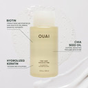 OUAI Fine Shampoo Travel Size - Volumising Shampoo, Strengthening Keratin, Biotin & Chia Seed Oil for Fine Hair - Delivers Clean, Weightless Body - Paraben, Phthalate, Sulfate Free Hair Care - 89ml OUAI Fine Shampoo Travel Size - Volumising Shampoo, Strengthening Keratin, Biotin & Chia Seed Oil for Fine Hair - Delivers Clean, Weightless Body - Paraben, Phthalate, Sulfate Free Hair Care - 89ml