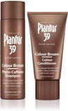 Plantur 39 Caffeine Shampoo and Conditioner Set for Brown Brunette Hair | Conceal Hairline Prevents and Reduces Hair Loss | Unique Formula Supports Hair Growth | 250ml Shampoo and 150ml Conditioner