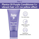 Plantur 39 Purple Shampoo and Conditioner Set | Enhanced Silver Sheen for Bleached and Grey Hair | Prevents and Reduces Hair Loss and Supports Hair Growth | 1x Shampoo 250ml | 2x Conditioner 150ml