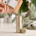 puremetics Refill Pack: Dry Shampoo 'Sensitive 'Dark' | Dry Shampoo for Sprinkling | Dry Shampoo without Plastic and Aerosols