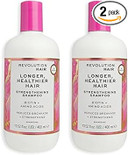 Revolution Haircare London Hair Shampoo for Longer Healthier Hair, Reduces Breakage, Vegan and Cruelty-Free, 400ml