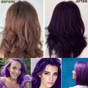 Dark Brown Hair Dye Shampoo,3 in 1 Dye Shampoo,Hair Care Instant D/ye Sha/mpoo,Gentle Formula for Gray H/air Coverage,Natural Plant Ingredient,Travel Size,Colors Hair in Minutes,Easy to Use,Dark Brown