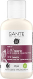 Sante Naturkosmetik Small Size Shine Shampoo Organic Birch Leaf & Vegetable Protein, Natural Hair Care for Shiny Hair from Root to Tip, Vegan, 50 ml