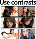 Hair Dye Shampoo,Hair Care Instant Dye Shampoo,3-In-1 Shamp-oo Color Treated Hair,Natural H-air Dy-e Sh-ampoo,Long Lasting Ha-ir Color Sham-poo for Grey,Easy Use Sha-mpoo Color,Dark Brown