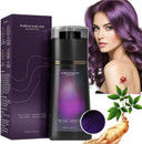 Polar Hair Dye Shampoo,Instant Herbal Coloring Shampoo,3 In 1 for Gray Hair Coverage,Hair Care Dye Shampoo,Natural Plant Hair Dye Shampoo,Semi Permanent Hair Dye,Red Brown Hair Dye,Foam Hair Dye(Red)