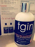 tgin Green Tea Super Moist Leave-in Conditioner For Natural, Dry, Curly Hair - Moist Collection 13 Oz