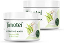 Timotei Shampoo, Conditioner or Mask Silicon-Free Made from Natural Herbal Ingredients and Plant Based Detanglers Suitable for All Types of Hair 300ml, 2 Pack (Hydrating Mask)