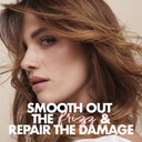 Umberto Giannini Frizz Fix Shampoo & Conditioner Duo for Dry & Damaged Hair with Vegan Keratin Bond Repair - Sulphate Free and 94% Natural 250ml x2