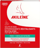 AKILEÏNE® - REVITALIZING EFFERVENT BATH PEBBLES  6 BAGS 20 GR