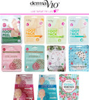 Derma V10 Deeply Moisturising Coconut Hand Pack, Enriched with Coconut Oil and Vitamin E - 6 Pack