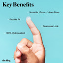 The Klog Soft Shield Pimple Patch, 2 Patch Sizes, Pack Of 3 (126 Patches)