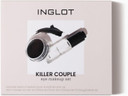 Inglot Killer Couple Set | Duraline + AMC Eyeliner Gel 77 | Black Eyeliner | Prolong Makeup Durability | Transparent | Waterproof | Cruelty-free | Hypoallergenic |