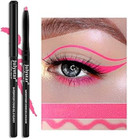 Julystar color eyeliner gel pen, ultra-thin eyeliner, waterproof, oil-proof and non-smudge lasting eyeliner (08#)