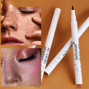Julystar Natural makeup simulation freckle pen Color rendering, waterproof, makeup free, face makeup, freckle point makeup pen (01#)