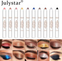 Julystar Color makeup polarized monochrome eye shadow stick beauty makeup matte shimmer eye shadow cosmetics (B07#) Julystar Color makeup polarized monochrome eye shadow stick beauty makeup matte shimmer eye shadow cosmetics (B07#)