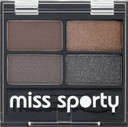 Miss Sporty Studio Colour Quattro Palette, 5 g, Smoky Black