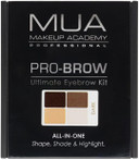 MUA PRO-BROW Ultimate Eyebrow Kit - DARK