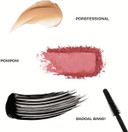 Benefit BADgal Season Make-up Set - Full-size BADgal mascara & blush plus mini POREfessional primer (Collection worth £67)