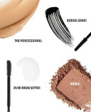 Benefit A List Make-Up Set of TRIAL-SIZE BADgal BANG! mascara, 24-HR Brow Setter, Hoola matte, and the POREfessional primer