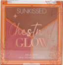 Sunkissed Chestnut Glow Face Trio Palette