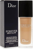 Christian Dior Dior Forever Skin Glow Foundation SPF 20-3WP Warm Peach Glow For Women 1 oz Foundation