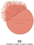 GUERLAIN Terracotta Blush The Natural Healthy Glow Powder Blush - 02 Corail Clair 5 g