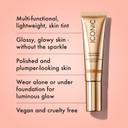 ICONIC London Radiance Booster  Sheer Tinted Primer with Radiant Glow, Bronze Glow, 30ml