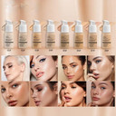 Julystar make up, moisturize, repair foundation make-up, waterproof, long-lasting, concealer, liquid foundation, beauty makeup (01#), 30 g (Pack of 1) Julystar make up, moisturize, repair foundation make-up, waterproof, long-lasting, concealer, liquid foundation, beauty makeup (01#), 30 g (Pack of 1)