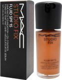 Studio Fix Fluid SPF 15 24Hr Matte Foundation Plus Oil Control - NW45 by MAC for Women - 1 oz Foundation