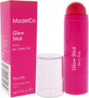 ModelCo Glow Stick 3-In-1 - Berry Pink for Women 0.176 oz Makeup
