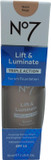 No7 Lift & Luminate Triple Action Serum Foundation - Deep Honey - Liquid Foundation Makeup with SPF 15 for Dewy, Glowy Base - Radiant Serum Foundation for Mature Skin (30ml)