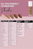 No7 Stay Perfect Foundation (New Formula) - Warm Sand spf30 - 30 ml (pack of 1)