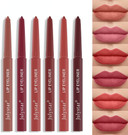 Julystar waterproof, sweat-proof and colorfast automatic lip liner matte multicolor decorative lip liner (01#) Julystar waterproof, sweat-proof and colorfast automatic lip liner matte multicolor decorative lip liner (01#)