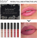 Julystar Matte Lip Glaze Set Colorful Lipstick Lip gloss set Julystar Matte Lip Glaze Set Colorful Lipstick Lip gloss set