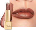 OULAC Glow Metallic Shine Lipstick, Nude High Impact Lipcolor, Lightweight Soft and Ultra Hydrating, Long Lasting, Vegan & Cruelty-Free, Full Coverage Lip Color 4.3 g/0.15 GM03 Deep Down