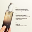 Haruharu Wonder Black Rice Moisture Deep Cleansing Oil 150ml, Korean Facial Cleanser, Makeup Remover, Vegan, Cruelty Free